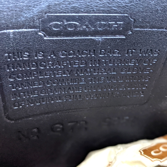 ******SOLD*****NWT Coach Patricia Legacy Flap Crossbody Shoulder Bag Black. - Picture 8 of 13